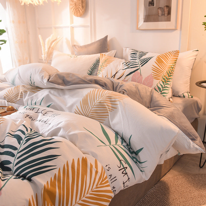 Blanket Cover Bedding 4-piece Set