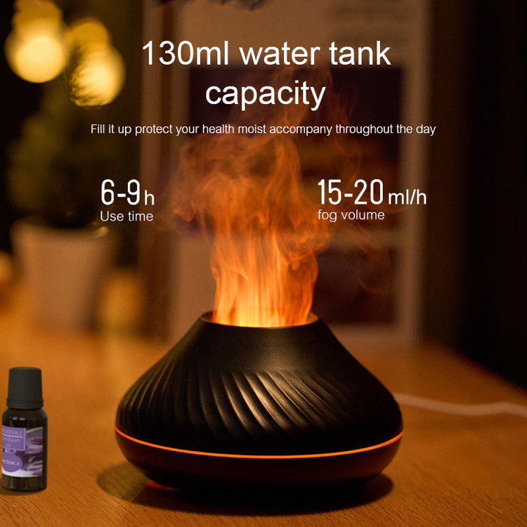 Aroma Essential Oil Fire Flame Diffuser